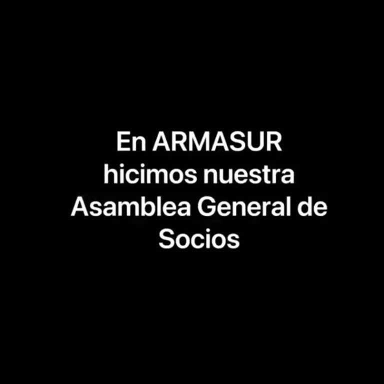 Como socios de ARMASUR A.G., una vez más, participamos activamente en nuestra asamblea. Queremos compartir con ustedes algunos momentos clave de la votación. 🗳️